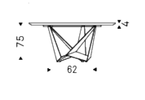 Cattelan Skorpio Round Dining Table