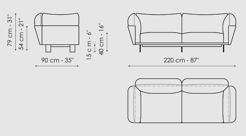Bonaldo  Blend Sofa