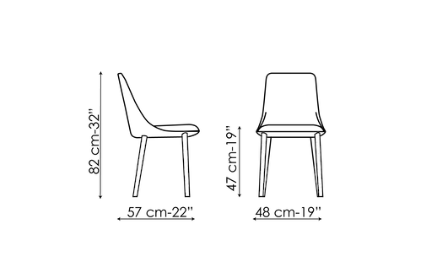 Bonaldo Itala Dining Chair