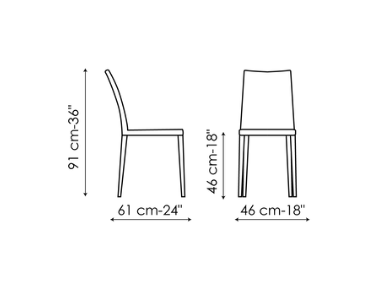 Bonaldo Kayla Dining Chair