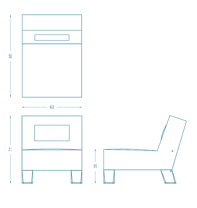 Bruno Moinard Editions San Francisco Leisure Chair
