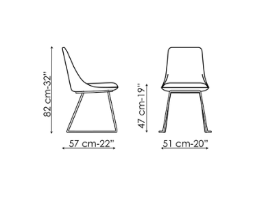 Bonaldo Itala Dining Chair