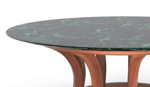 Cassina Lebeau Wood Coffee Table