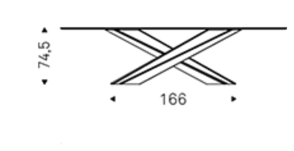 Cattelan Lancer Dining Table