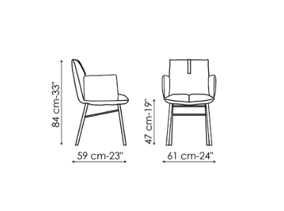 Bonaldo Pil Dining Chair