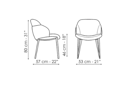 Bonaldo My Way Dining Chair