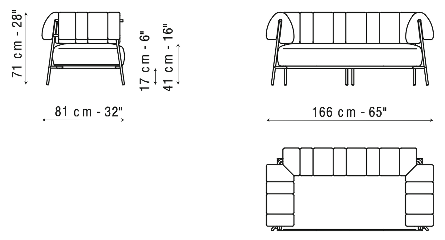 Bonaldo Tirella Sofa