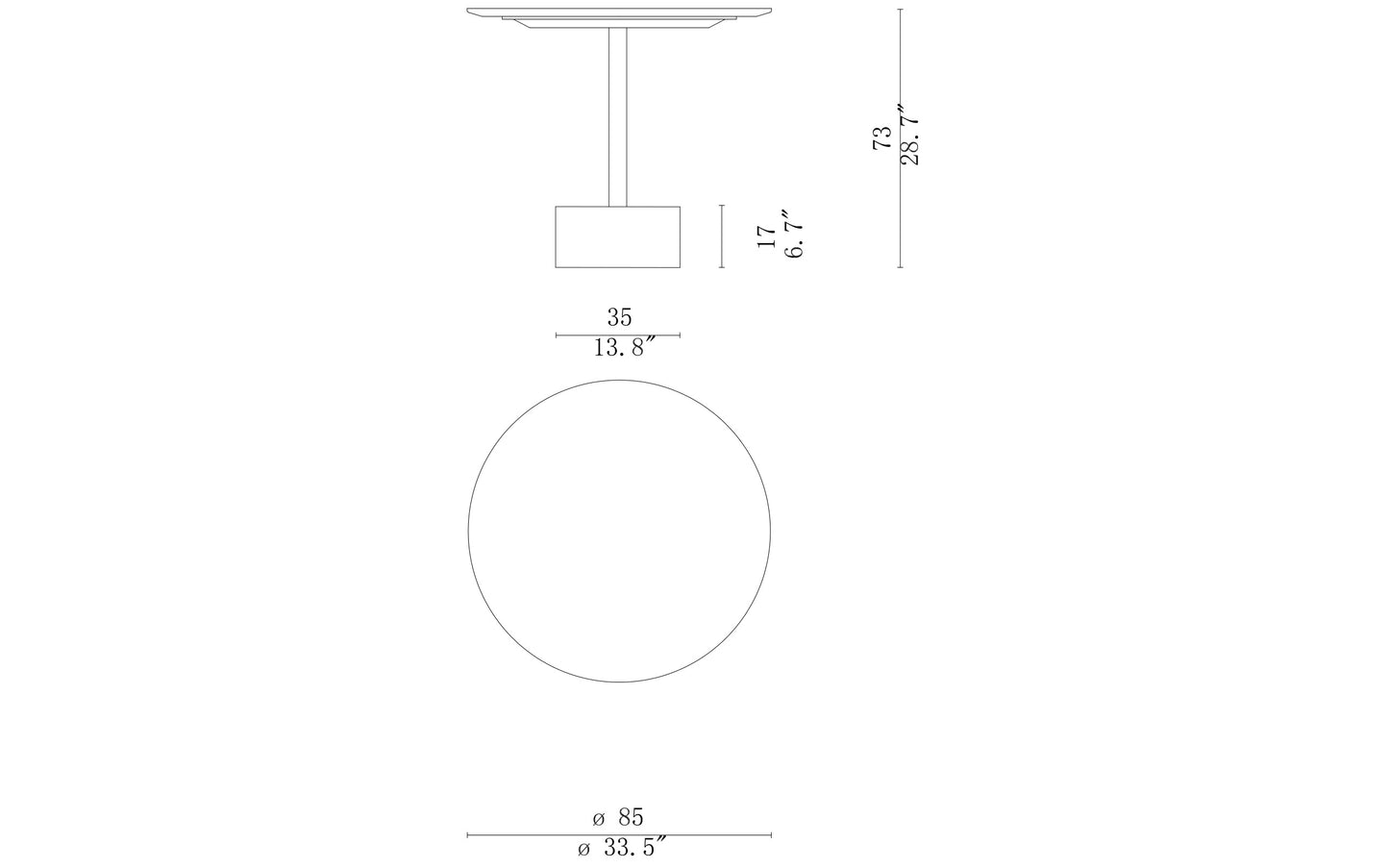 Cassina 9 Dining Table