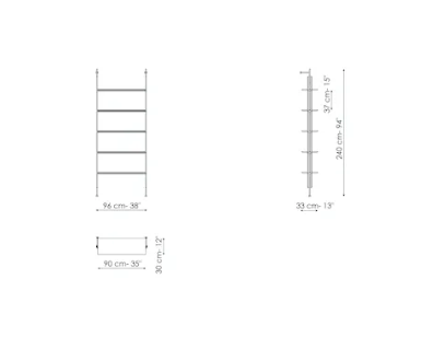 Bonaldo Roll Bookshelf