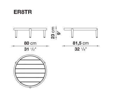 B&B Erica Coffee Table