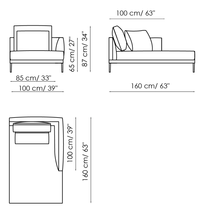 Bonaldo Paraiso Sofa