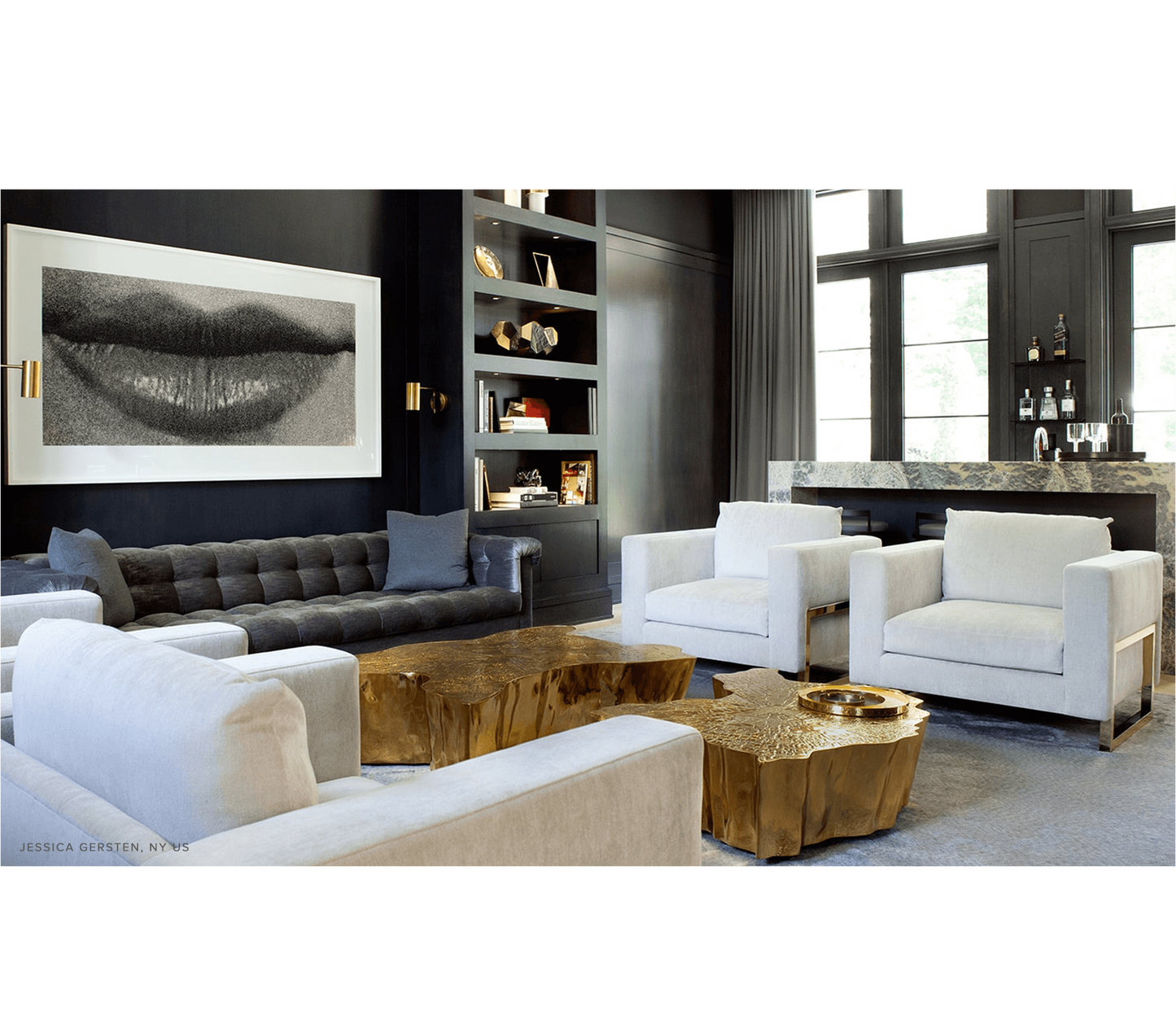 Boca Do Lobo Eden Gold Coffee Table