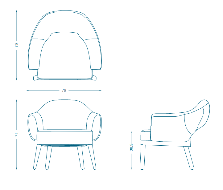 Bruno Moinard Editions Gumi Leisure Chair