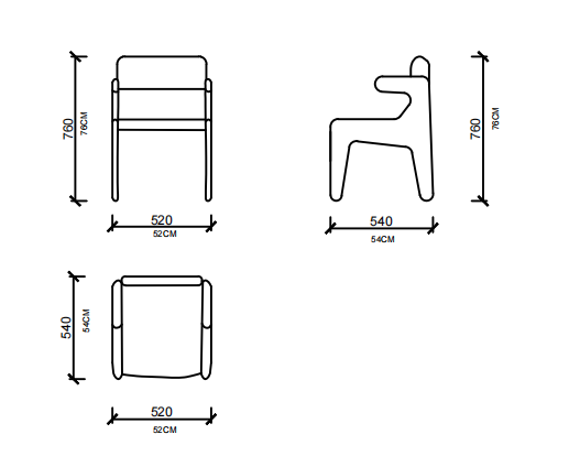 Cornelio Cappellini Laila Dinning Chair