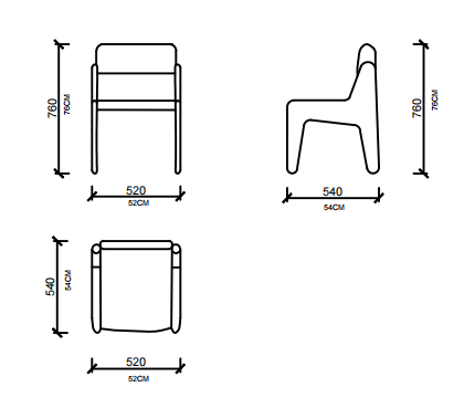Cornelio Cappellini Laila Dinning Chair