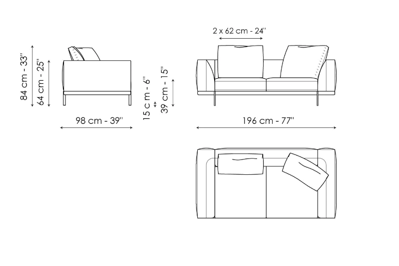 Bonaldo Phil Sofa