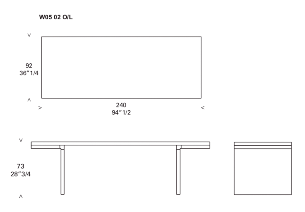 Cassina Orseolo Dining Table