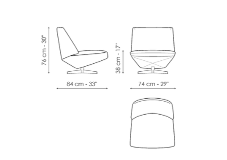 Bonaldo Sleek Leisure Chair