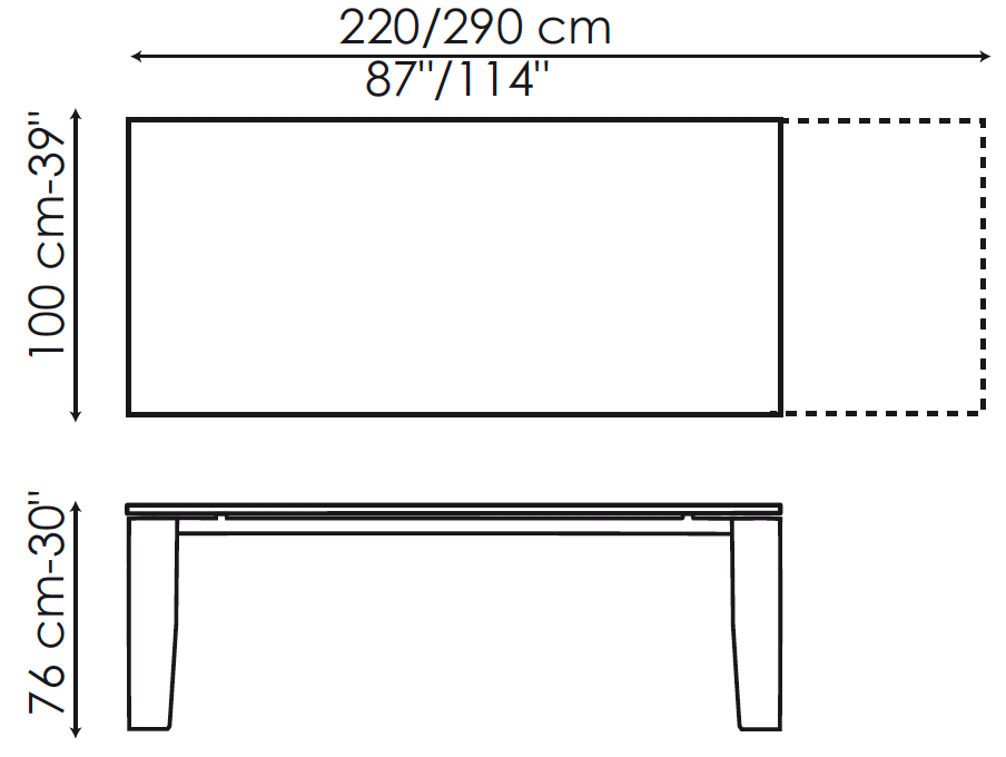 Bonaldo Truly Dining Table