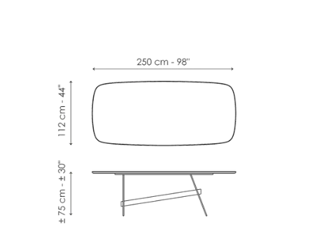 Bonaldo Slot Dining Table