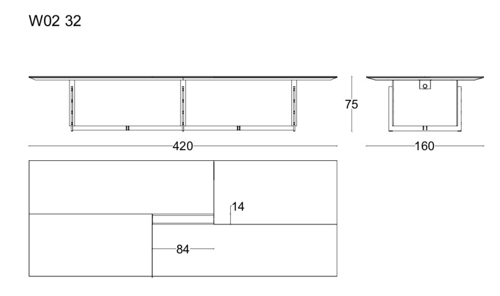 Cassina Sarpi Dining Table