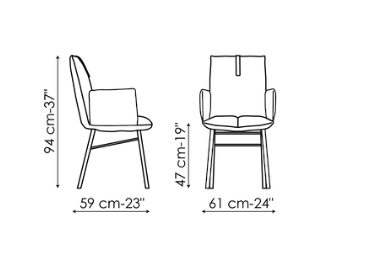 Bonaldo Pil Dining Chair
