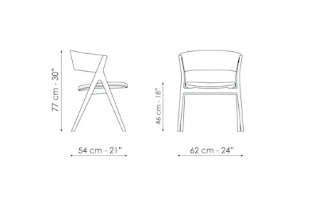 Bonaldo Remo Dining Chair