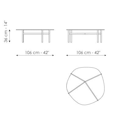 Bonaldo Flac Coffee Table
