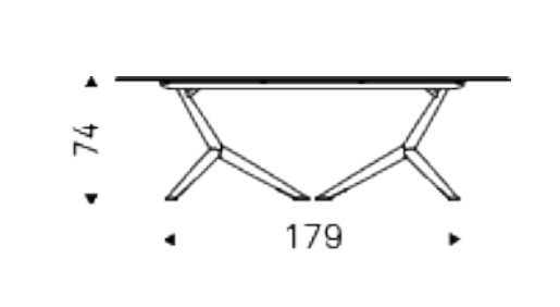 Cattelan Atlantis Dining Table