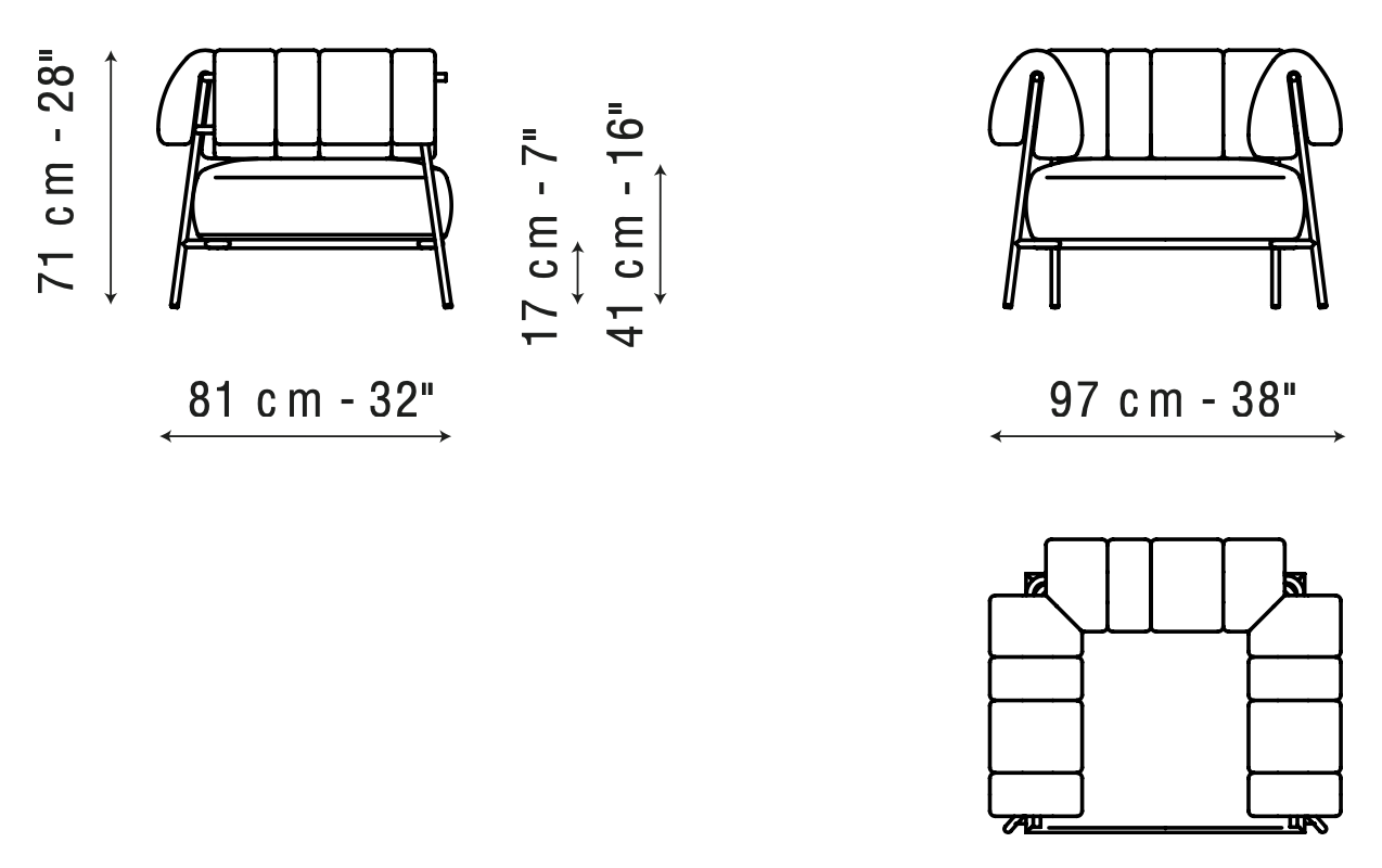 Bonaldo Tirella Sofa