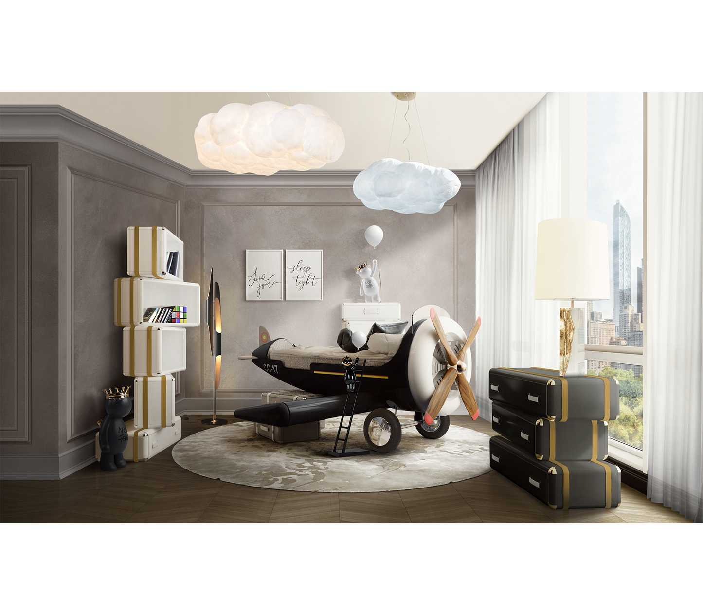 Boca Do Lobo  Sky One Plane Bed
