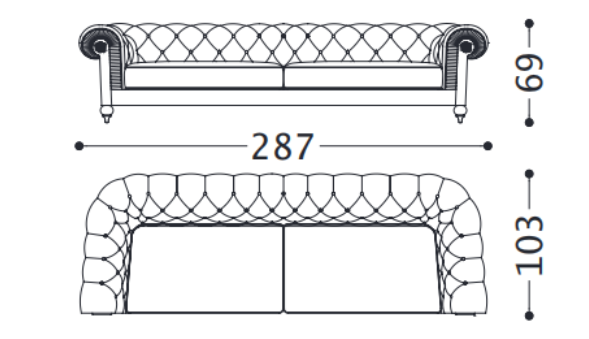 Alberta Alfred Sofa