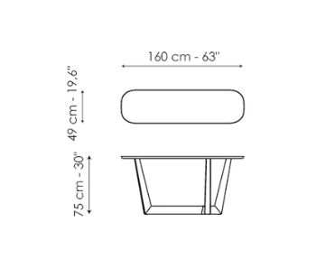 Bonaldo Art Console Table