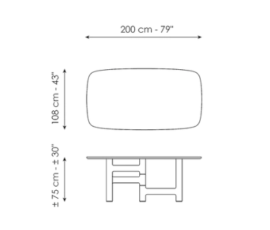 Bonaldo Pivot Dining Table