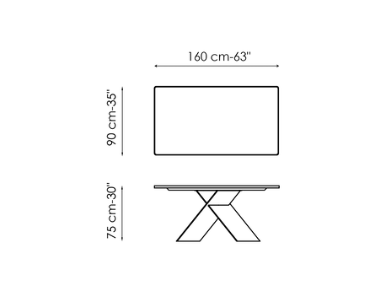 Bonaldo Ax Dining Table