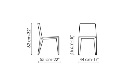 Bonaldo Filly Dining Chair