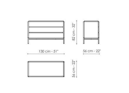 Bonaldo Groove Nightstand