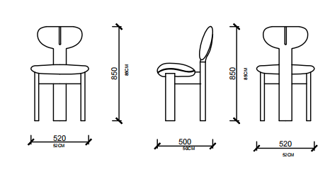 Cornelio Cappellini Jill Dinning Chair