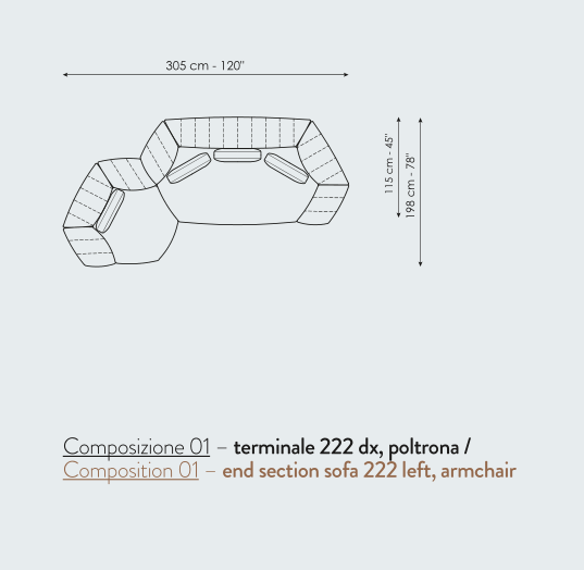 Bonaldo Panorama New Sofa