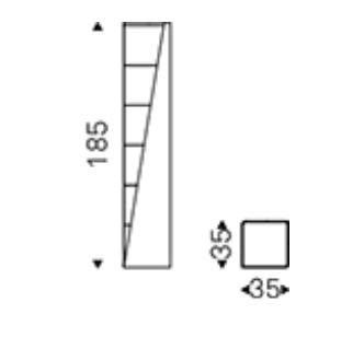 Cattelan Rocket Bookshelf