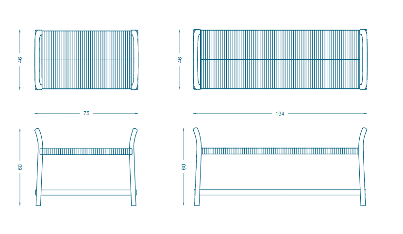 Bruno Moinard Editions Nara Bench