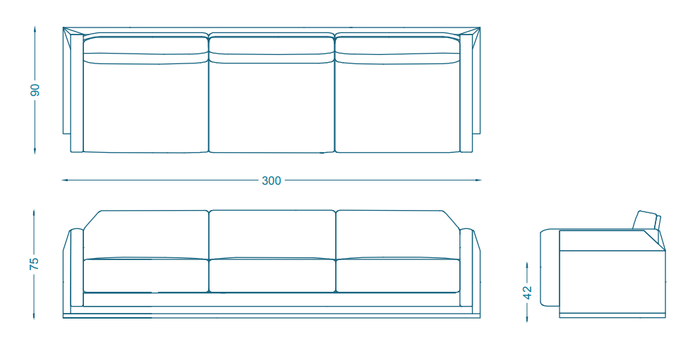 Bruno Moinard Editions Borga Sofa