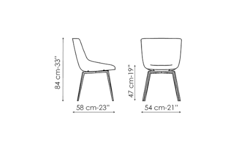 Bonaldo Artika Dining Chair