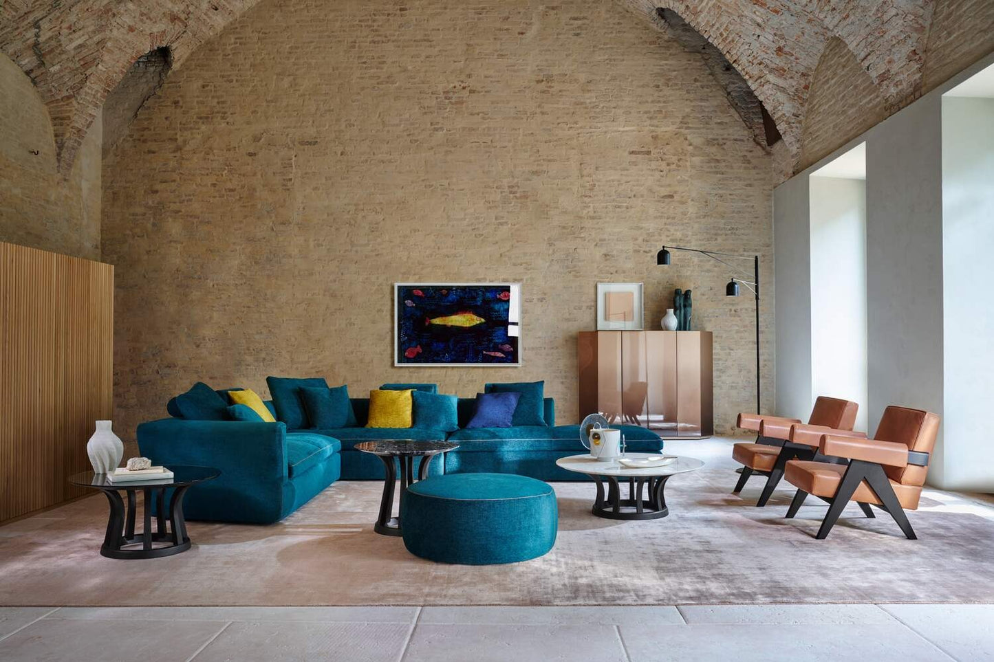 Cassina Lebeau Wood Coffee Table