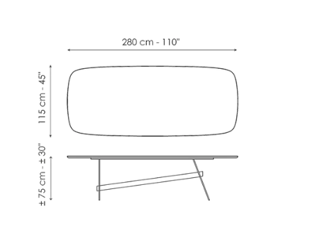Bonaldo Slot Dining Table