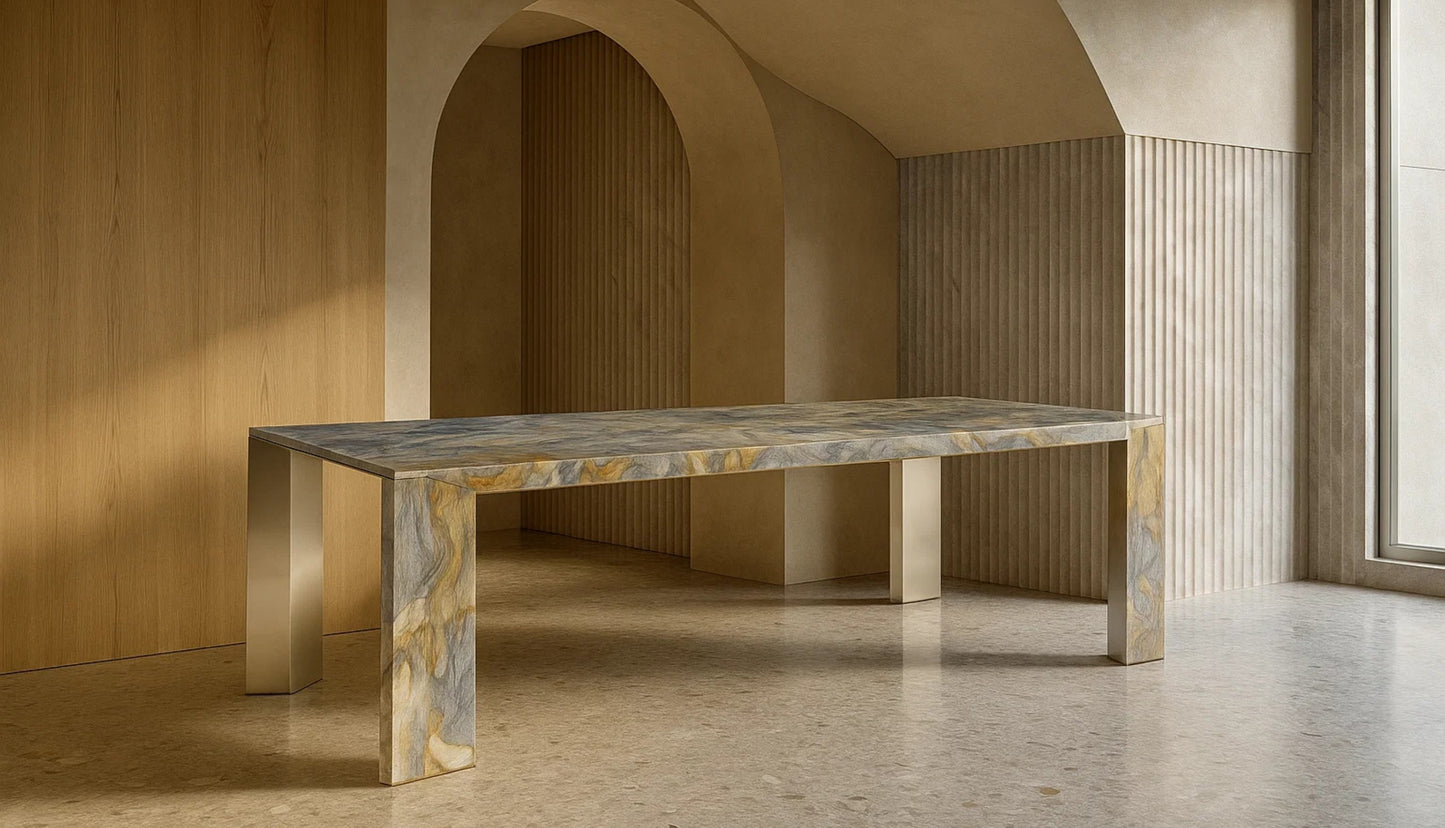 Visionnaire Stone Dining Table