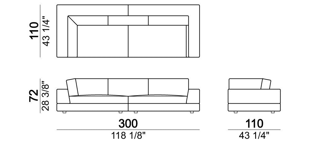 Arketipo Plat Sofa