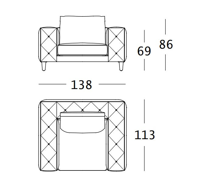 Alberta Belmondo Leisure Chair