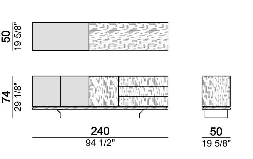 Arketipo Brooklyn Sideboard
