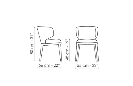 Bonaldo Joy Dining Chair